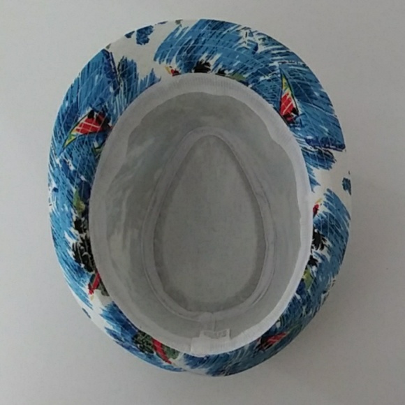 New Hawian Print Fedora - Picture 5 of 6